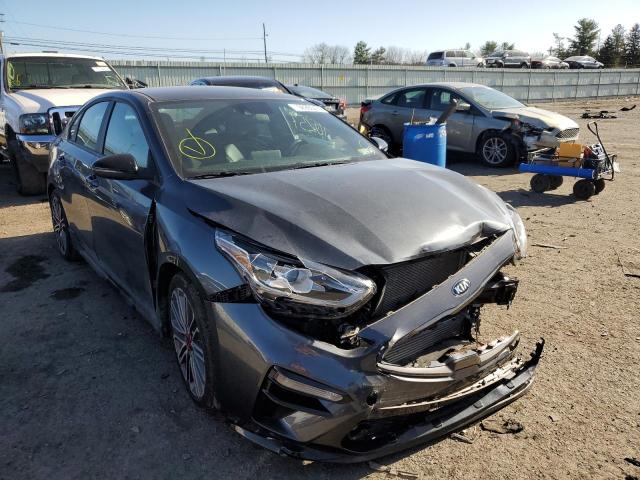 KIA FORTE GT 2021 with VIN 3KPF44AC2ME314941 - Photo from auction