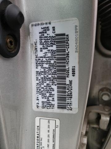 Photo 10 from auction – 2002 TOYOTA CAMRY LE with VIN 4T1BF30K42U010595