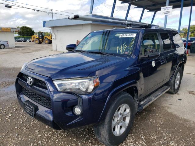 Photo 2 from auction – 2016 TOYOTA 4RUNNER SR with VIN JTEZU5JR6G5123798