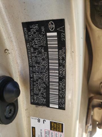 Photo 10 from auction – 2010 TOYOTA PRIUS with VIN JTDKN3DU7A0052784