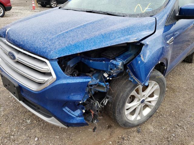 Photo 9 from auction – 2017 FORD ESCAPE SE with VIN 1FMCU0GD3HUE33161