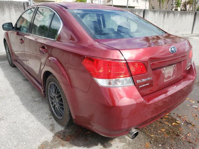 Photo 3 from auction – 2013 SUBARU LEGACY 2.5 with VIN 4S3BMBA6XD3033930