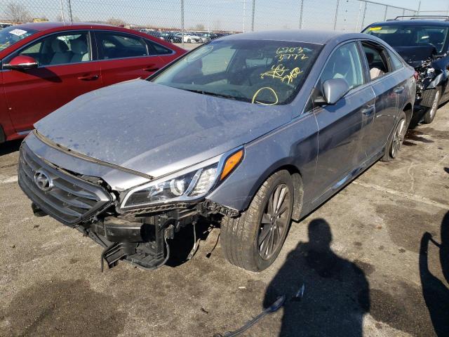 Photo 2 from auction – 2016 HYUNDAI SONATA SPO with VIN 5NPE34AF7GH373265