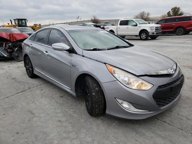 HYUNDAI SONATA HYB 2014 with VIN KMHEC4A42EA118053 - Photo from auction
