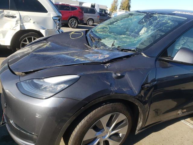 Photo 9 from auction – 2021 TESLA MODEL Y with VIN 5YJYGDEE0MF093488