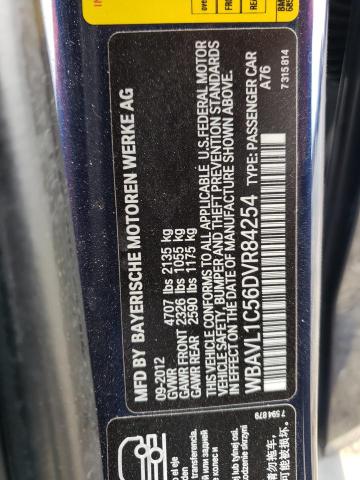 Photo 10 from auction – 2013 BMW X1 XDRIVE2 with VIN WBAVL1C56DVR84254