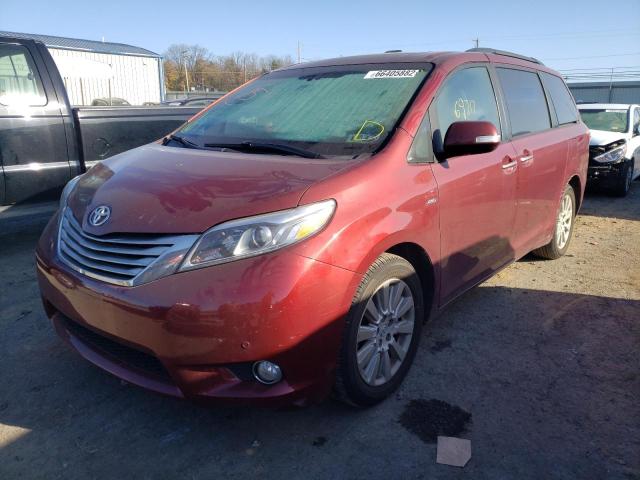 Photo 9 from auction – 2016 TOYOTA SIENNA XLE with VIN 5TDDK3DC0GS137917