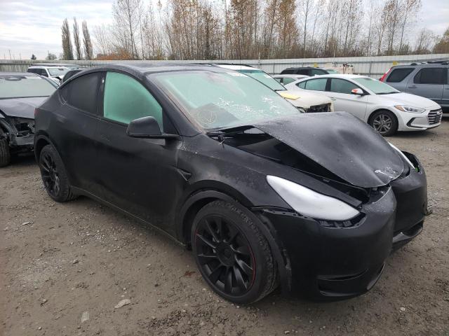 TESLA MODEL Y 2021 with VIN 5YJYGDEE5MF286106 - Photo from auction