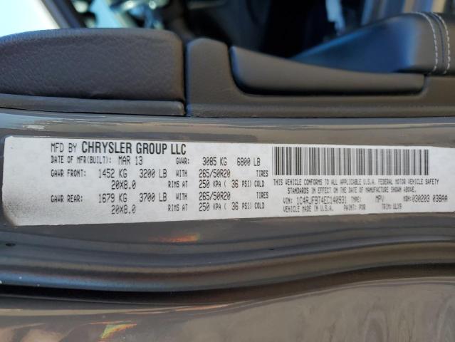 Photo 10 from auction – 2014 JEEP GRAND CHER with VIN 1C4RJFBT4EC140931