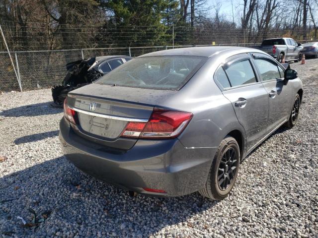 Photo 4 from auction – 2013 HONDA CIVIC LX with VIN 19XFB2F58DE060138
