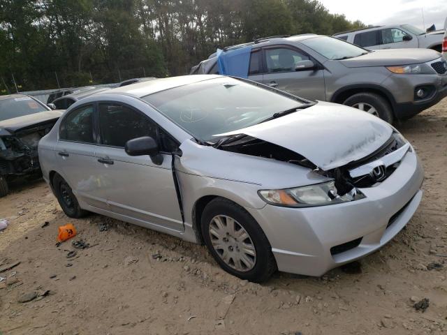 HONDA CIVIC VP 2010 with VIN 2HGFA1F39AH555543 - Photo from auction