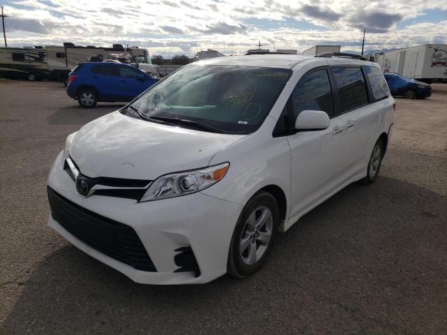 Photo 2 from auction – 2020 TOYOTA SIENNA LE with VIN 5TDKZ3DC0LS034381