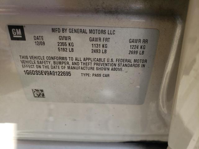 Photo 10 from auction – 2010 CADILLAC CTS PREMIU with VIN 1G6DS5EV9A0122695