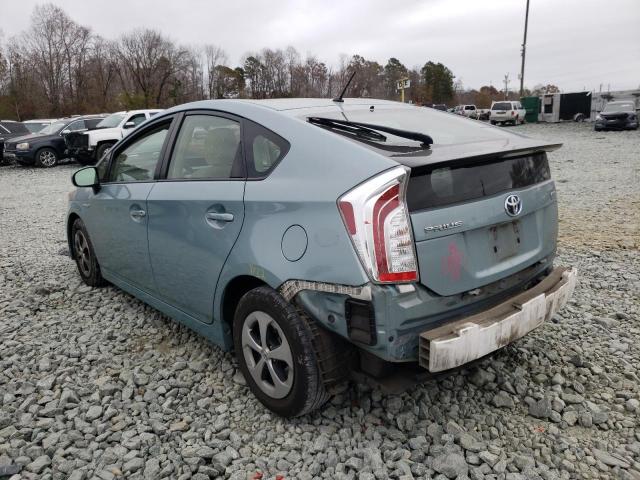 Photo 3 from auction – 2013 TOYOTA PRIUS with VIN JTDKN3DU5D5590519