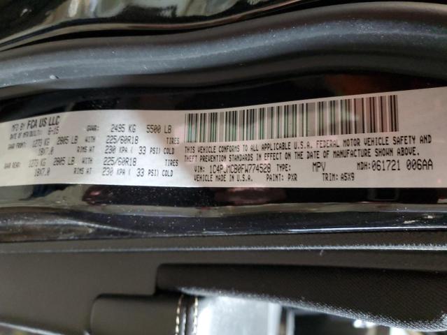 Photo 10 from auction – 2015 JEEP CHEROKEE L with VIN 1C4PJMCB0FW774528
