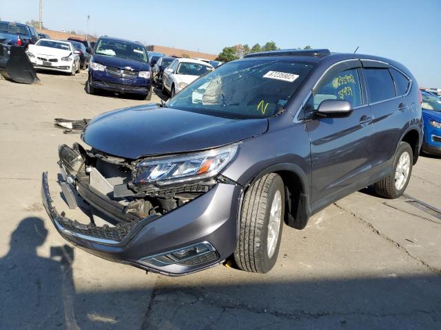 Photo 2 from auction – 2016 HONDA CR-V EX with VIN 3CZRM3H55GG707351