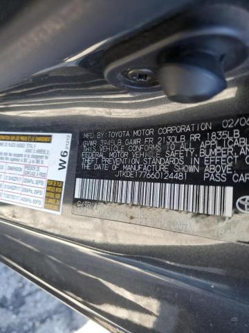 Photo 10 from auction – 2006 TOYOTA SCION TC with VIN JTKDE177660124481