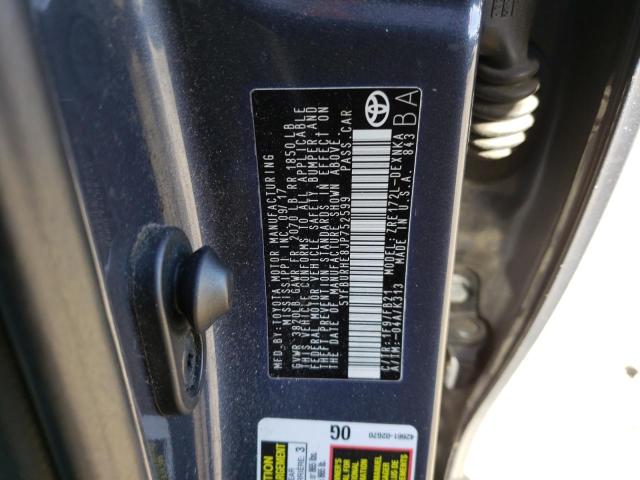 Photo 10 from auction – 2018 TOYOTA COROLLA L with VIN 5YFBURHE8JP752599