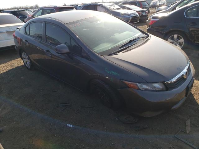 HONDA CIVIC LX 2012 with VIN 19XFB2F57CE051199 - Photo from auction