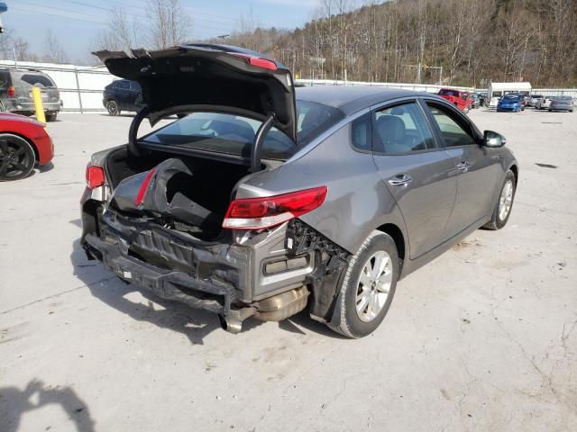 Photo 4 from auction – 2016 KIA OPTIMA LX with VIN 5XXGT4L35GG109937