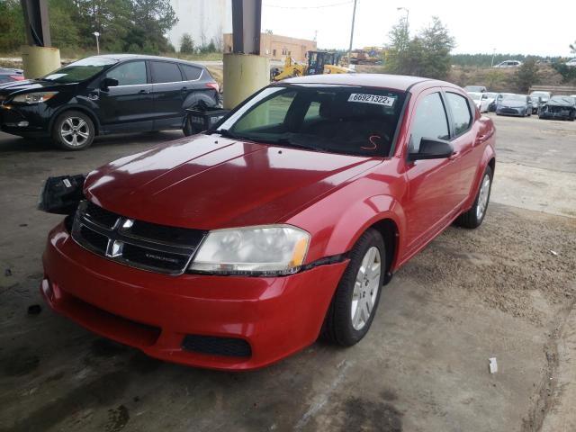 Photo 2 from auction – 2011 DODGE AVENGER EX with VIN 1B3BD4FB0BN588535