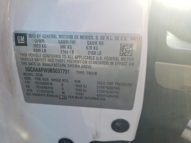Photo 10 from auction – 2011 CHEVROLET HHR PANEL with VIN 3GCAAAFW9BS637791