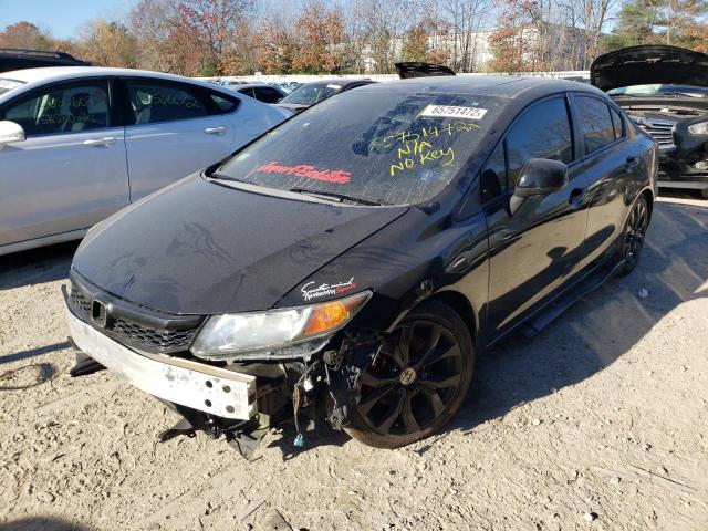 Photo 2 from auction – 2012 HONDA CIVIC SI with VIN 2HGFB6E50CH702963