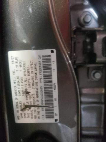 Photo 10 from auction – 2007 ACURA TL with VIN 19UUA66257A027615