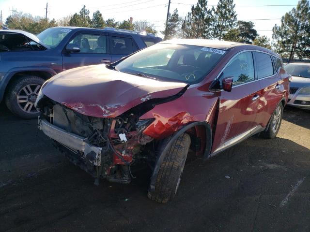 Photo 2 from auction – 2016 NISSAN MURANO S with VIN 5N1AZ2MH2GN107436