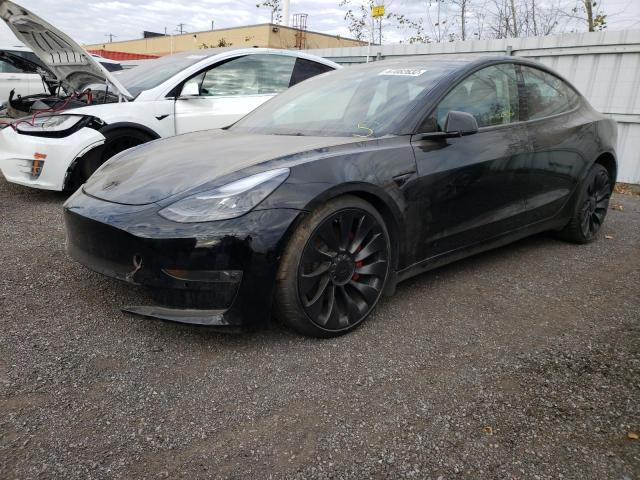 Photo 2 from auction – 2022 TESLA MODEL 3 with VIN 5YJ3E1EC4NF238241