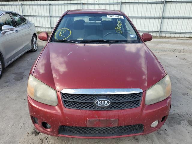 Photo 9 from auction – 2009 KIA SPECTRA EX with VIN KNAFE221595026569