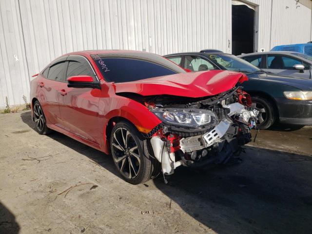 Photo 1 from auction – 2019 HONDA CIVIC SI with VIN 2HGFC1E51KH707135
