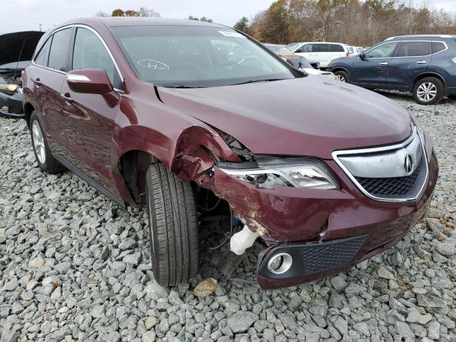 ACURA RDX TECHNO 2015 with VIN 5J8TB4H54FL011154 - Photo from auction