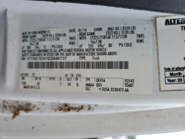 Photo 10 from auction – 2014 FORD ECONOLINE with VIN 1FTNE1EW1EDA46737