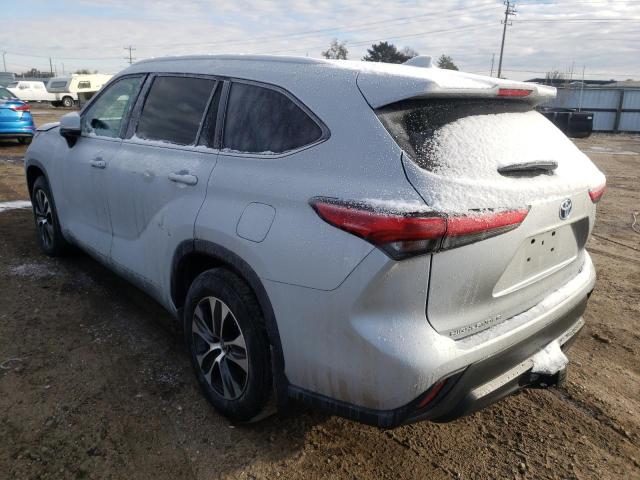 Photo 3 from auction – 2022 TOYOTA HIGHLANDER with VIN 5TDHBRCH4NS540006