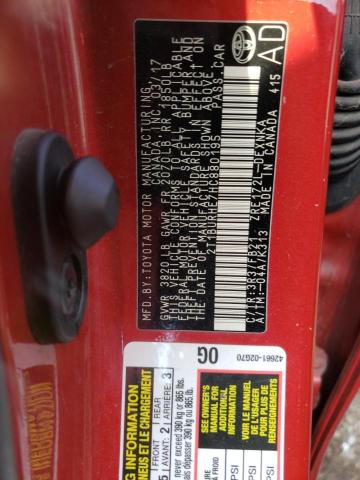 Photo 10 from auction – 2017 TOYOTA COROLLA L with VIN 2T1BURHE7HC880195