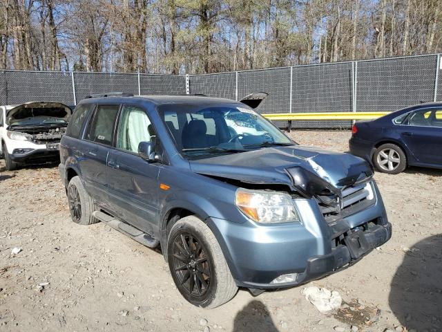 HONDA PILOT EX 2006 with VIN 5FNYF18556B002179 - Photo from auction