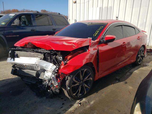 Photo 2 from auction – 2019 HONDA CIVIC SI with VIN 2HGFC1E51KH707135