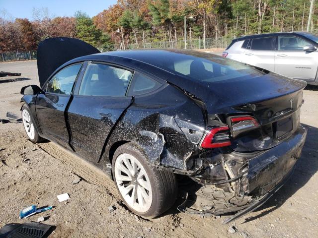Photo 3 from auction – 2022 TESLA MODEL 3 with VIN 5YJ3E1EB2NF186468