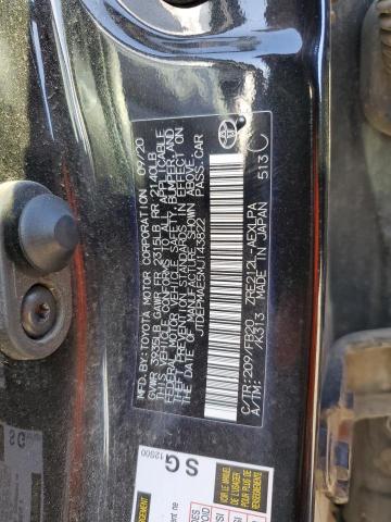 Photo 10 from auction – 2021 TOYOTA COROLLA LE with VIN JTDEPMAE5MJ143822
