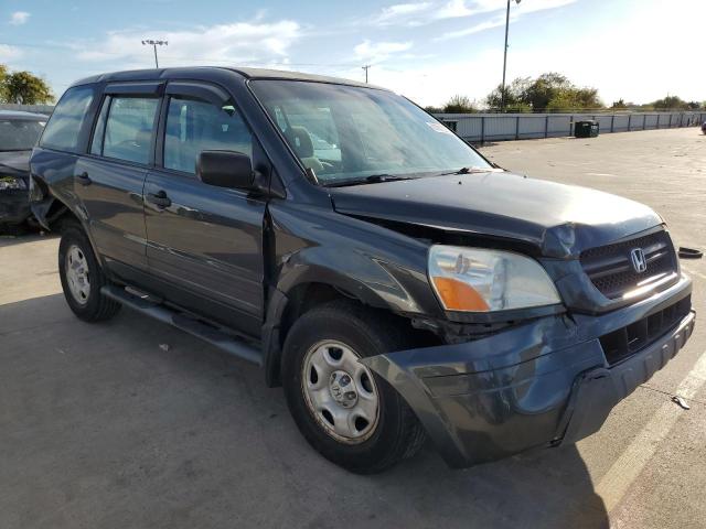 HONDA PILOT LX 2004 with VIN 2HKYF18174H582921 - Photo from auction