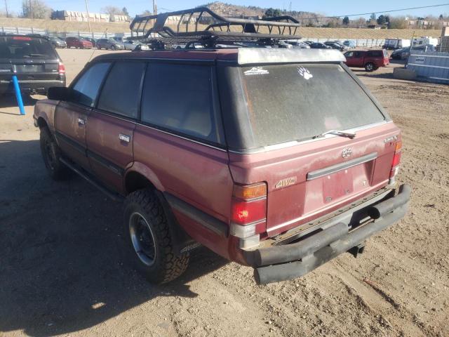 Photo 3 from auction – 1987 SUBARU GL 4WD with VIN JF2AN53B0HE415495