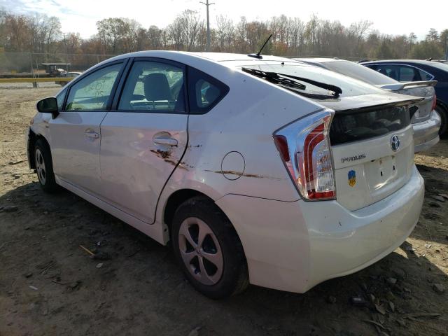 Photo 3 from auction – 2012 TOYOTA PRIUS with VIN JTDKN3DUXC1547638