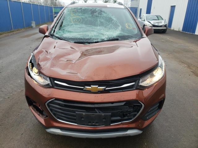 Photo 9 from auction – 2019 CHEVROLET TRAX 1LT with VIN 3GNCJPSBXKL245841