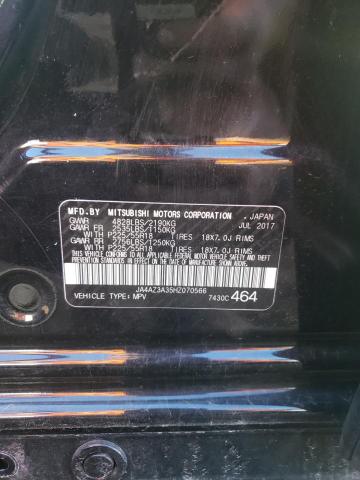 Photo 10 from auction – 2017 MITSUBISHI OUTLANDER with VIN JA4AZ3A35HZ070566