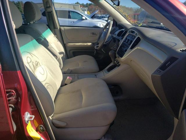 Photo 5 from auction – 2005 TOYOTA HIGHLANDER with VIN JTEEP21A850085659