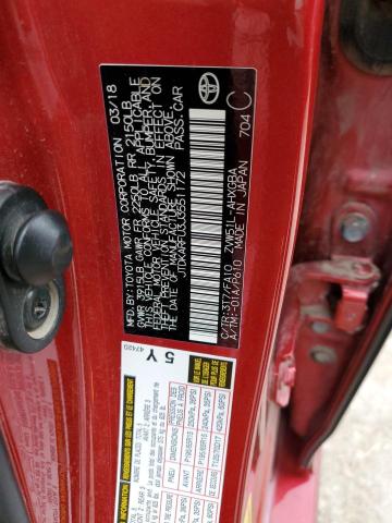 Photo 10 from auction – 2018 TOYOTA PRIUS with VIN JTDKARFU3J3551172