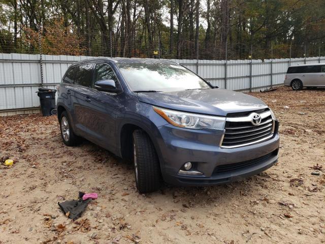 TOYOTA HIGHLANDER 2015 مع رقم تعريف المركبة 5TDYKRFH3FS062254 - صورة من المزاد