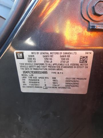 Photo 10 from auction – 2014 GMC TERRAIN SL with VIN 2GKFLTE36E6324885