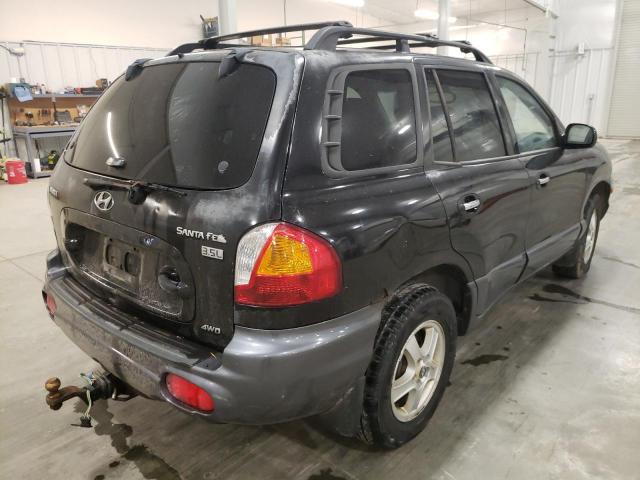 Photo 4 from auction – 2004 HYUNDAI SANTA FE with VIN KM8SC73E14U717386